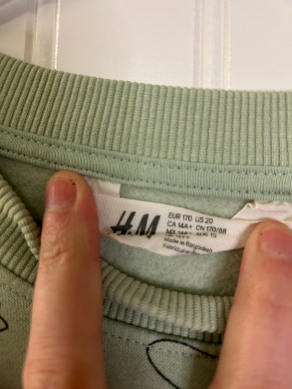 Pokemon H&M Mint Green Crewneck Sweatshirt - Picture 3 of 7
